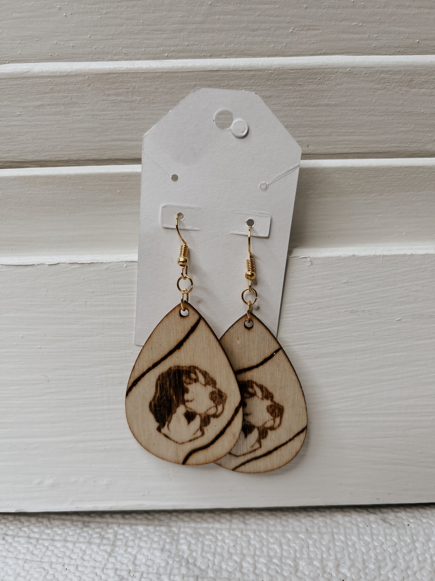 Smokey TN vols wooden earrings My Store