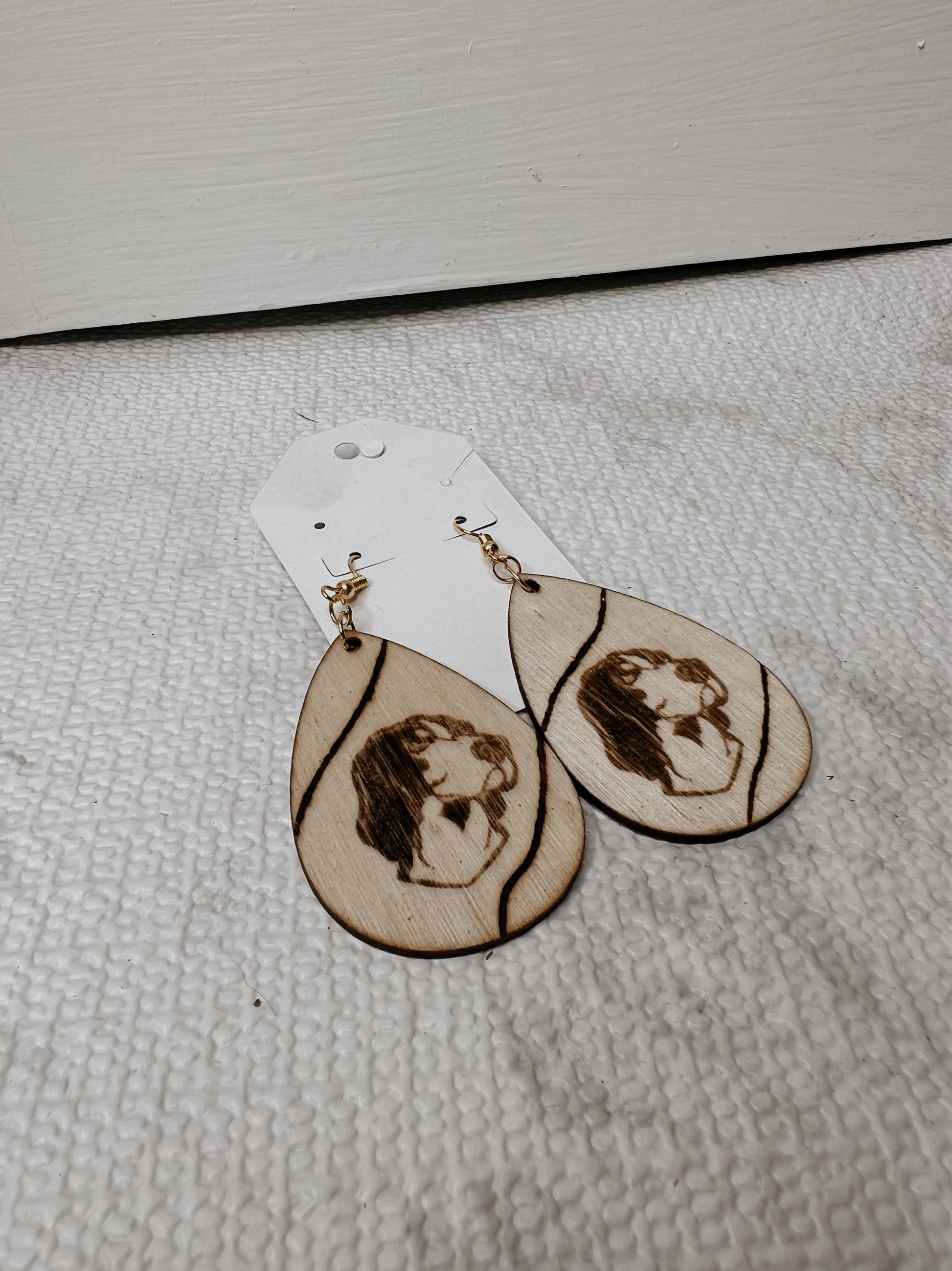 Smokey TN vols wooden earrings My Store