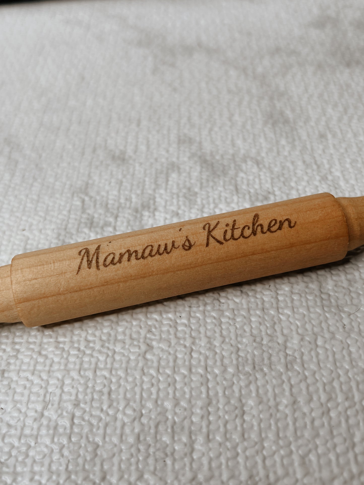 Nana’s/mamaw’s kitchen mini rolling pin Blazing Wood Creations