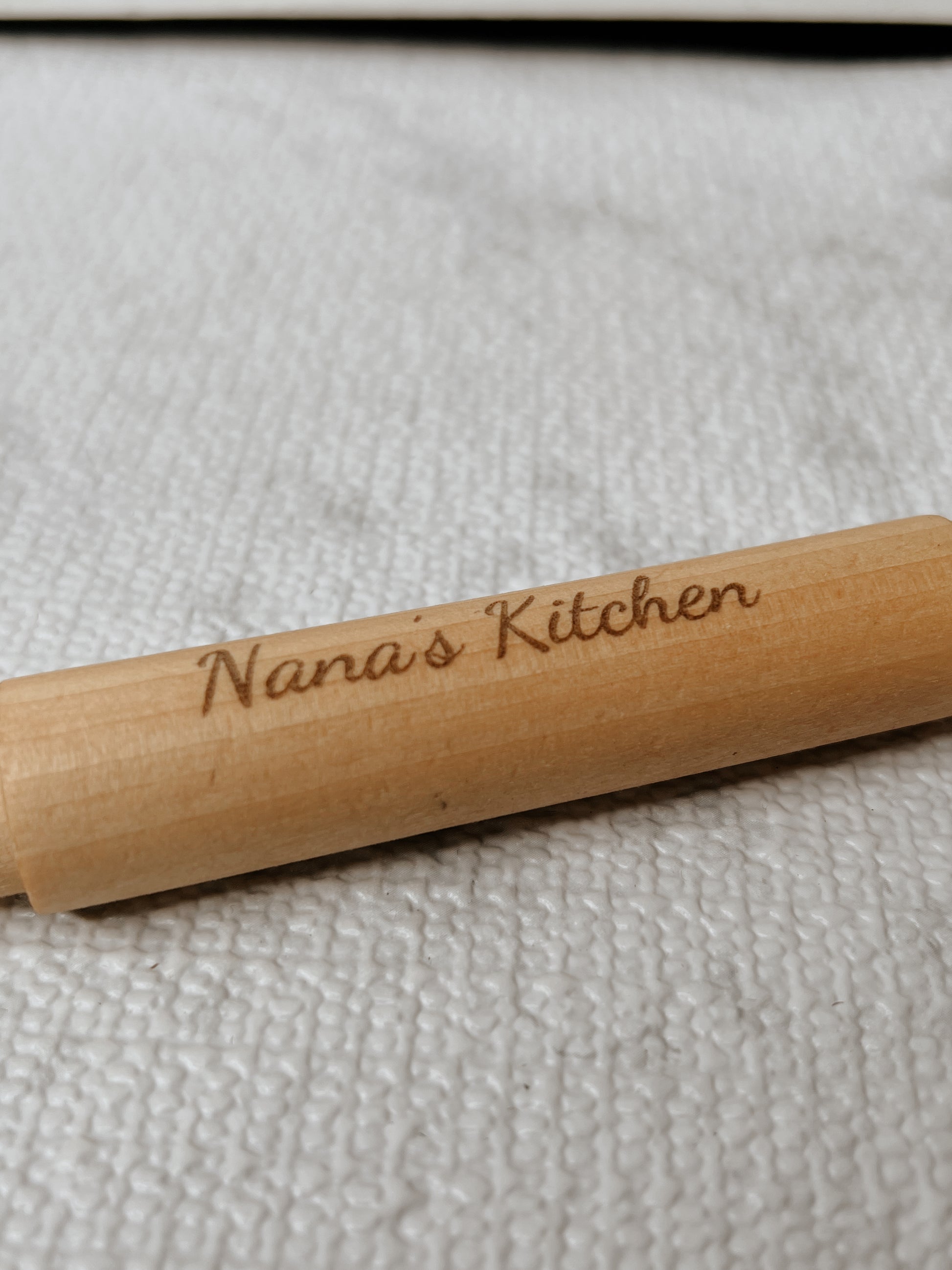 Nana’s/mamaw’s kitchen mini rolling pin Blazing Wood Creations