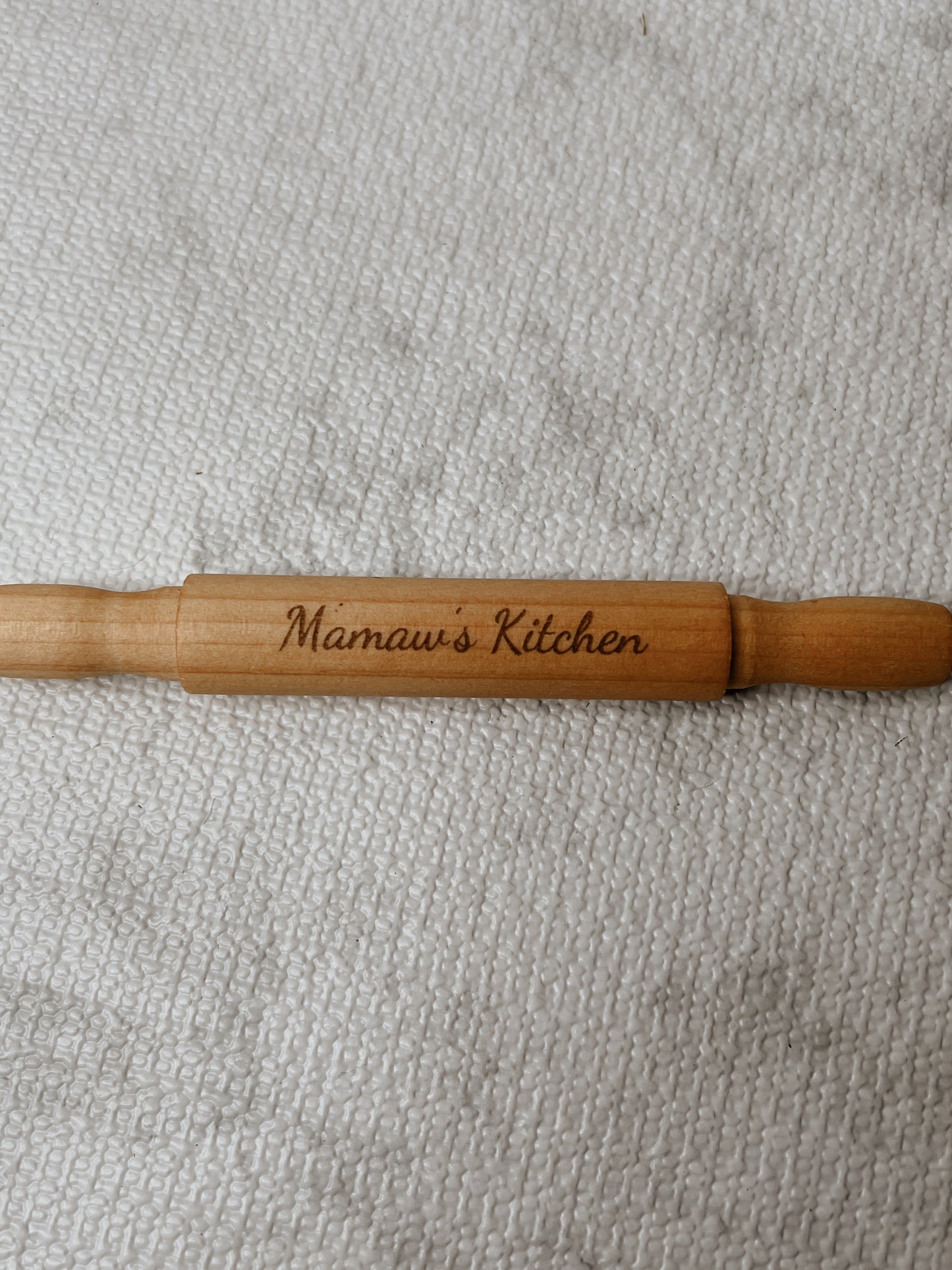 Nana’s/mamaw’s kitchen mini rolling pin Blazing Wood Creations