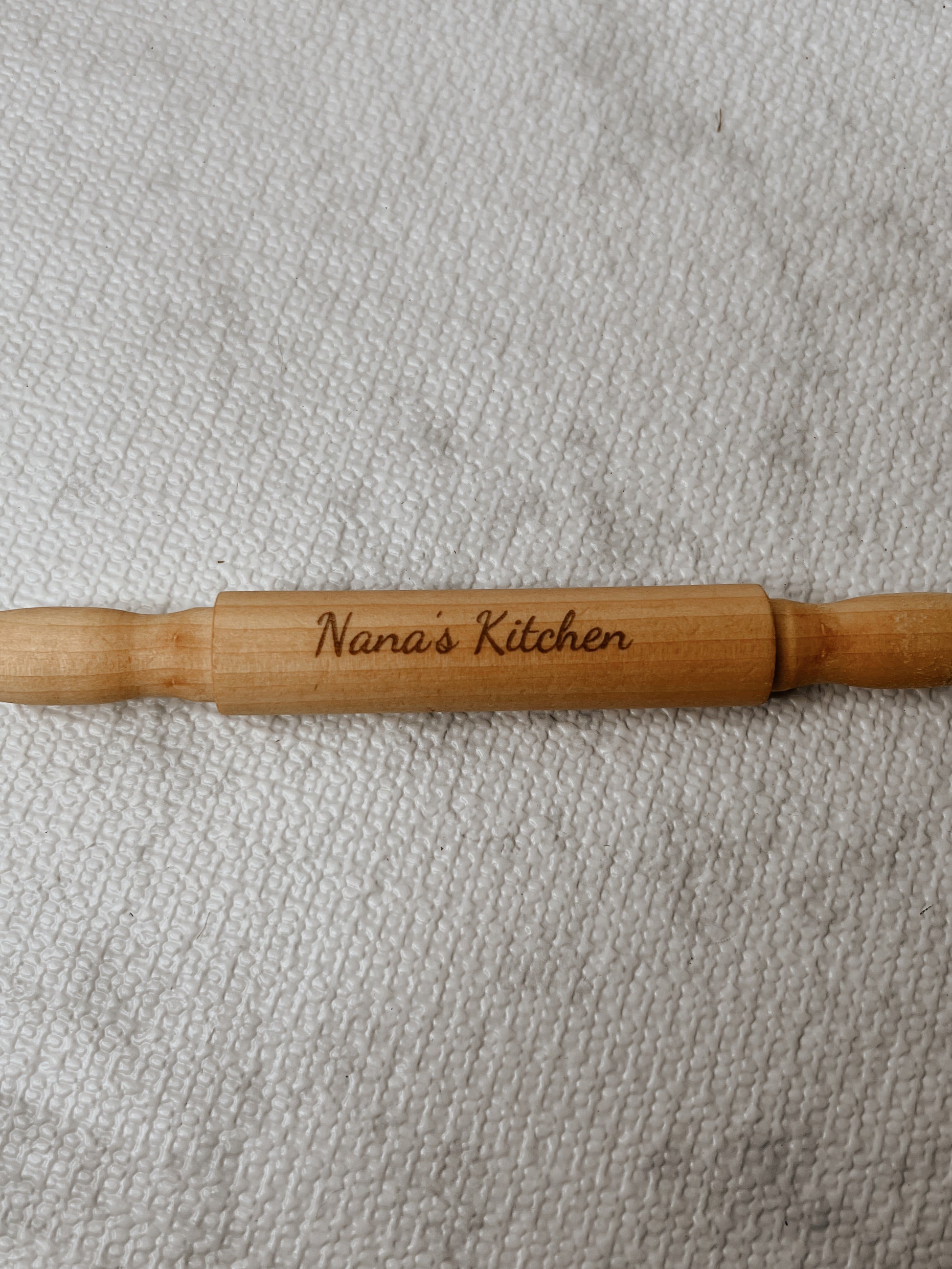 Nana’s/mamaw’s kitchen mini rolling pin Blazing Wood Creations