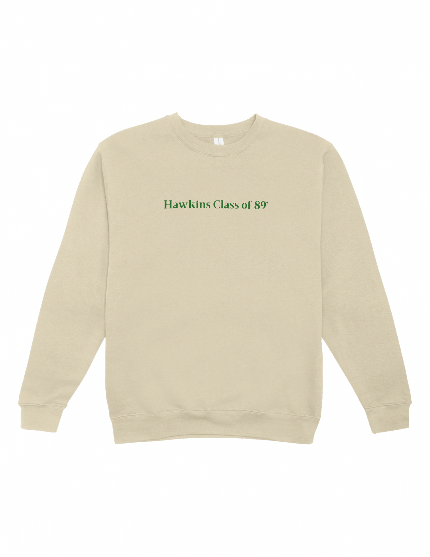 Class of 89’ S.T. crewneck and tee