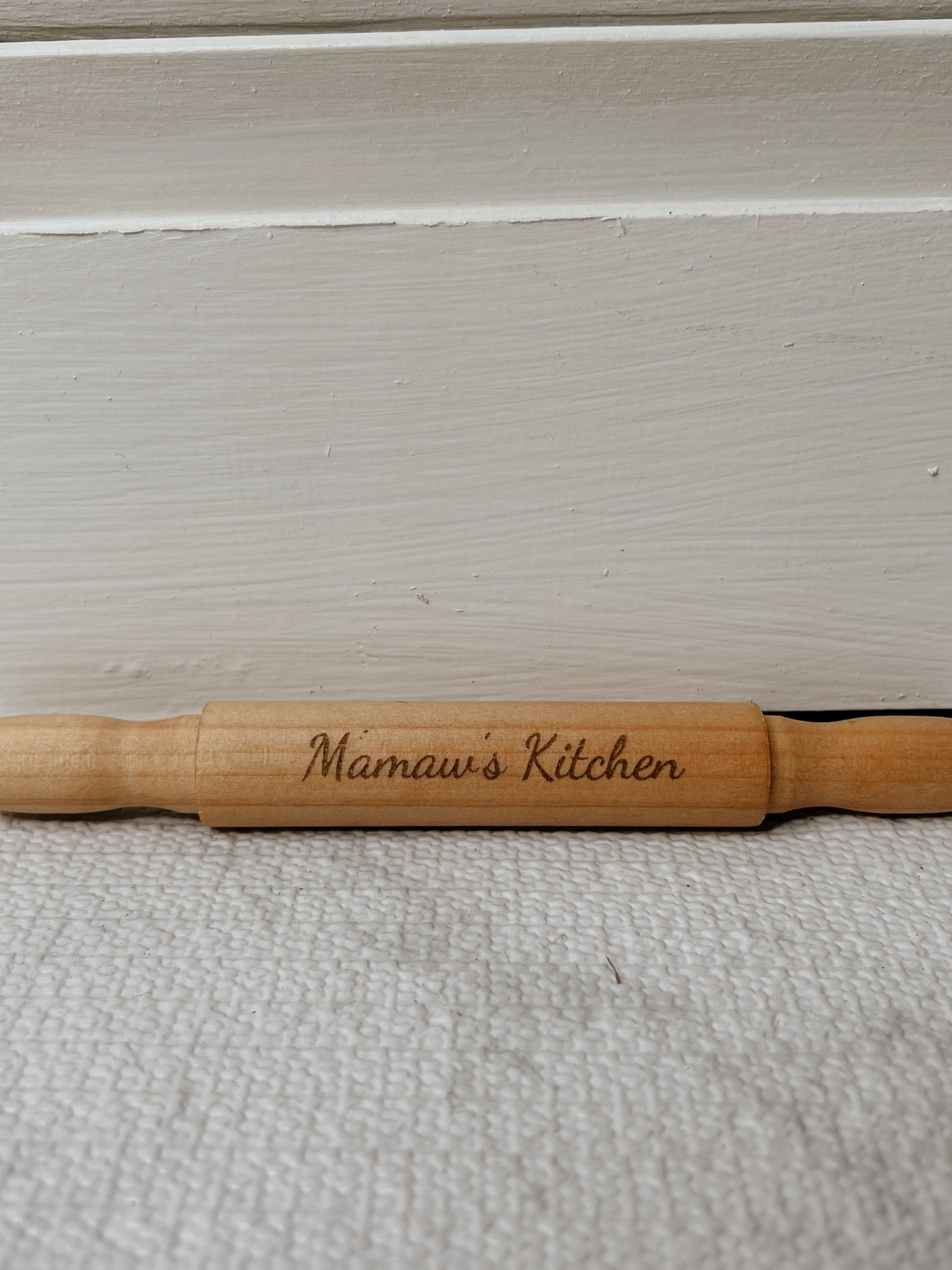 Nana’s/mamaw’s kitchen mini rolling pin Blazing Wood Creations