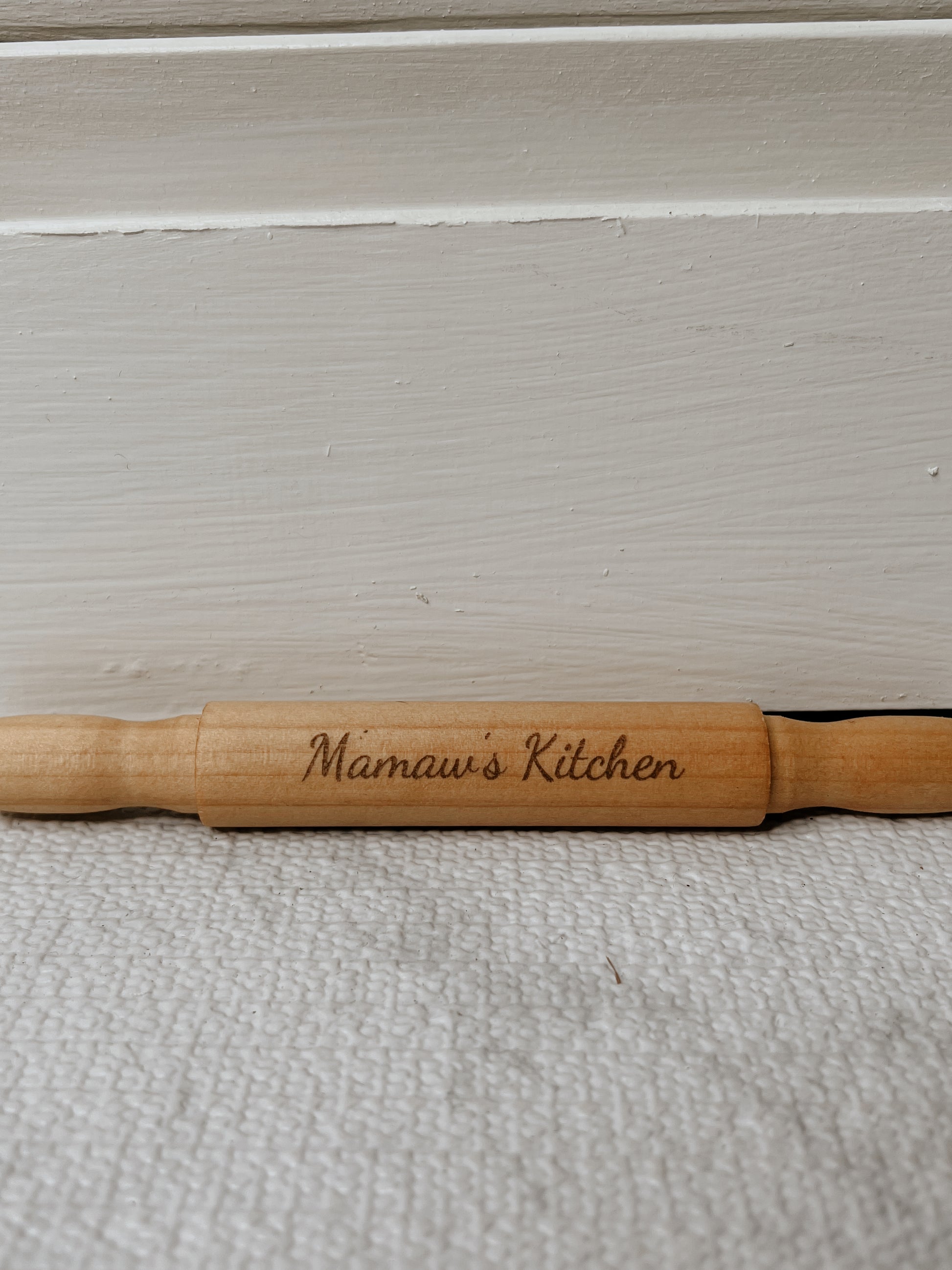 Nana’s/mamaw’s kitchen mini rolling pin Blazing Wood Creations