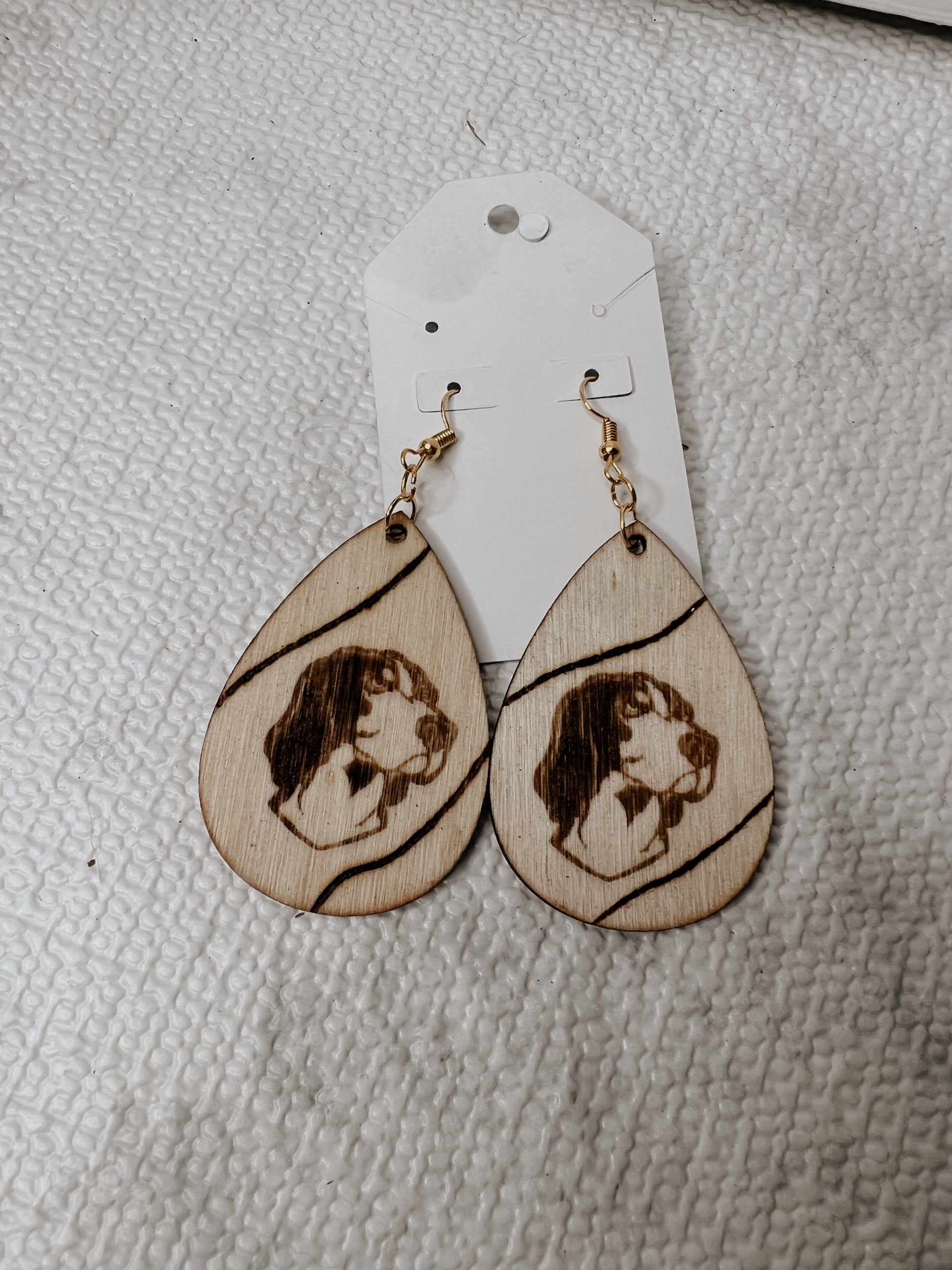 Smokey TN vols wooden earrings My Store