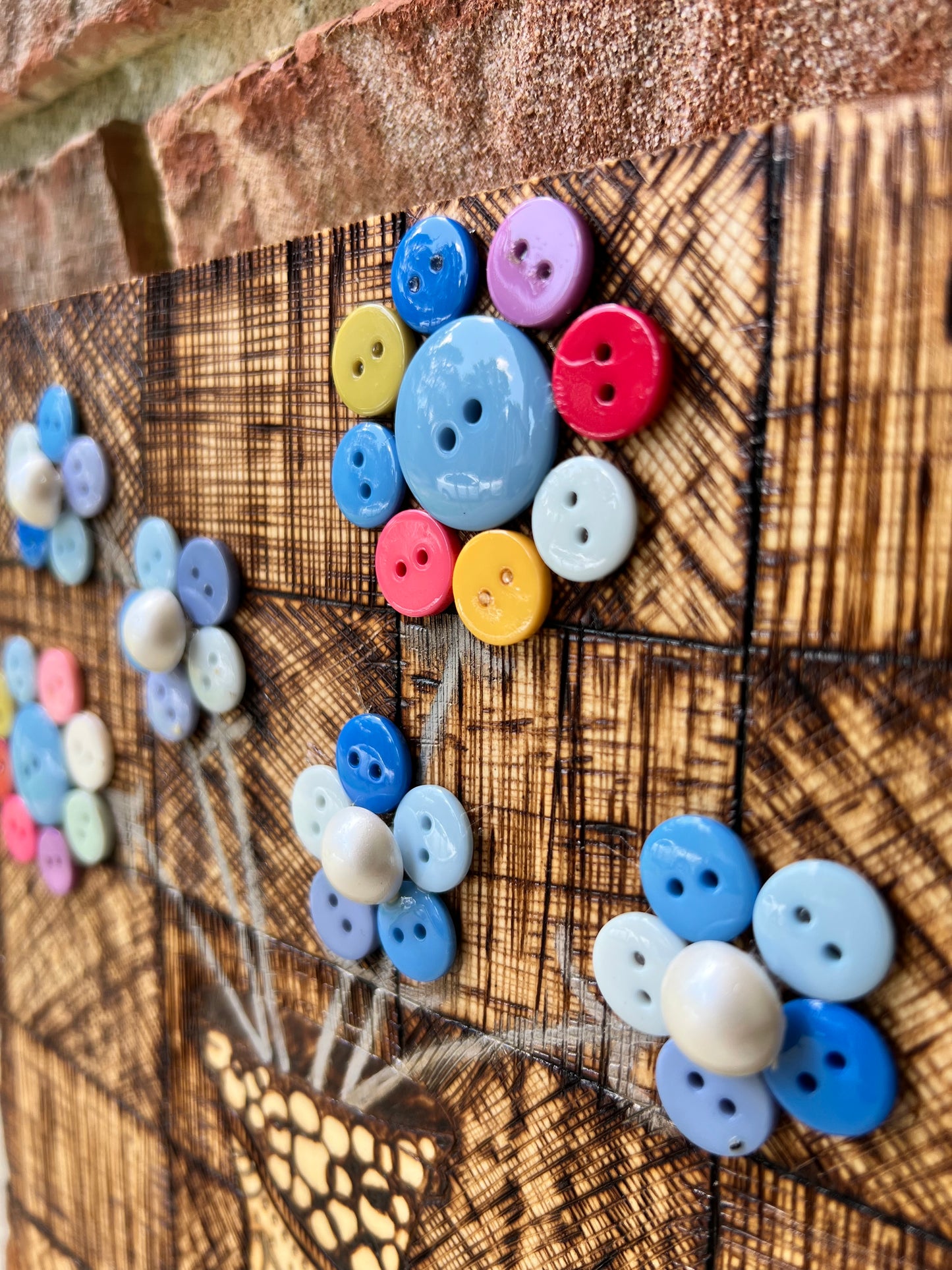 Mystic Vase woodburned piece My Store