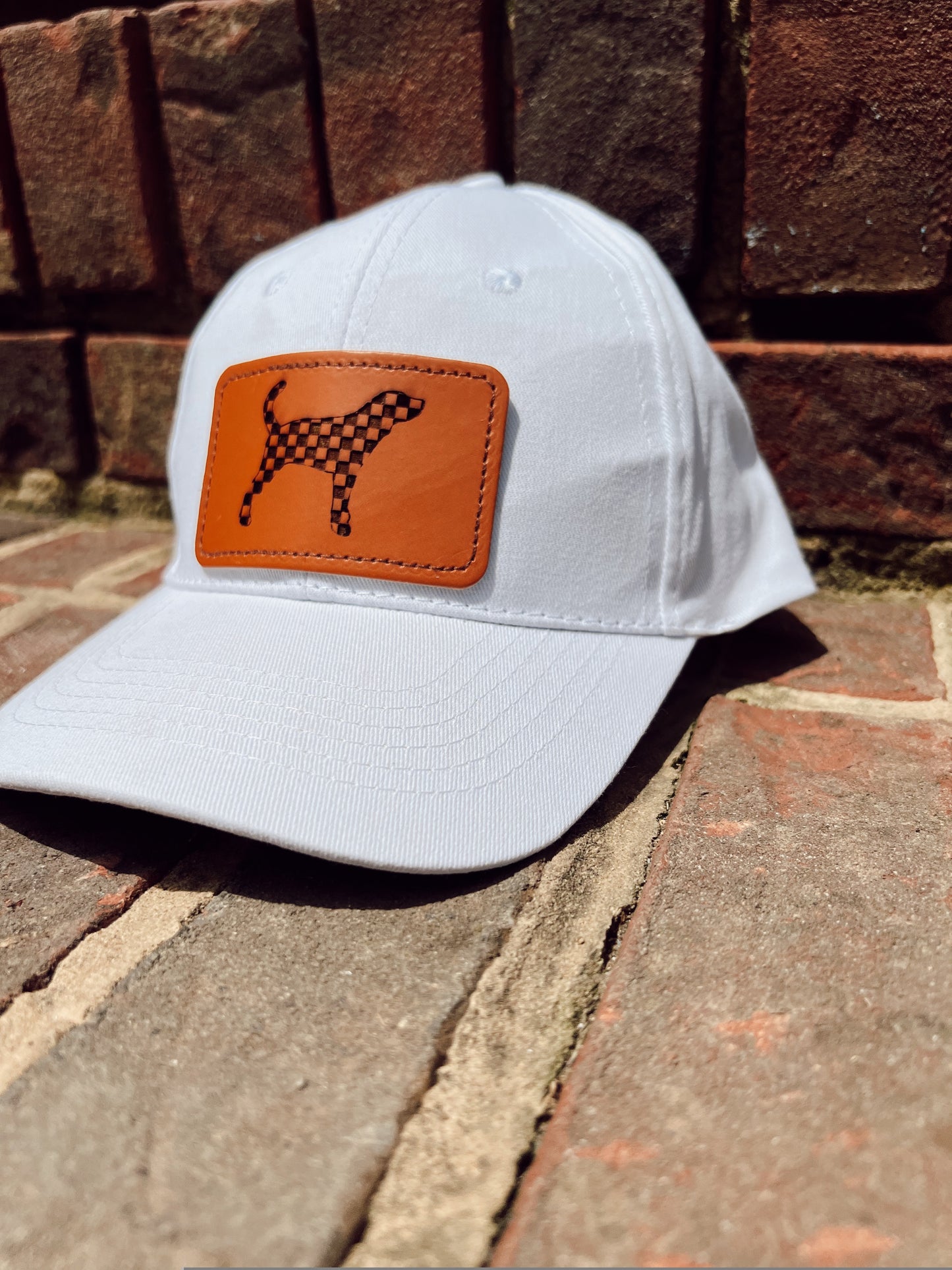 Smokey leather patch hat My Store